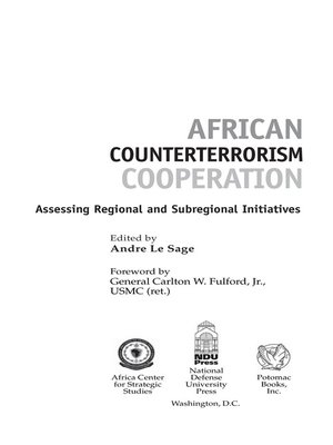 cover image of African Counterterrorism Cooperation